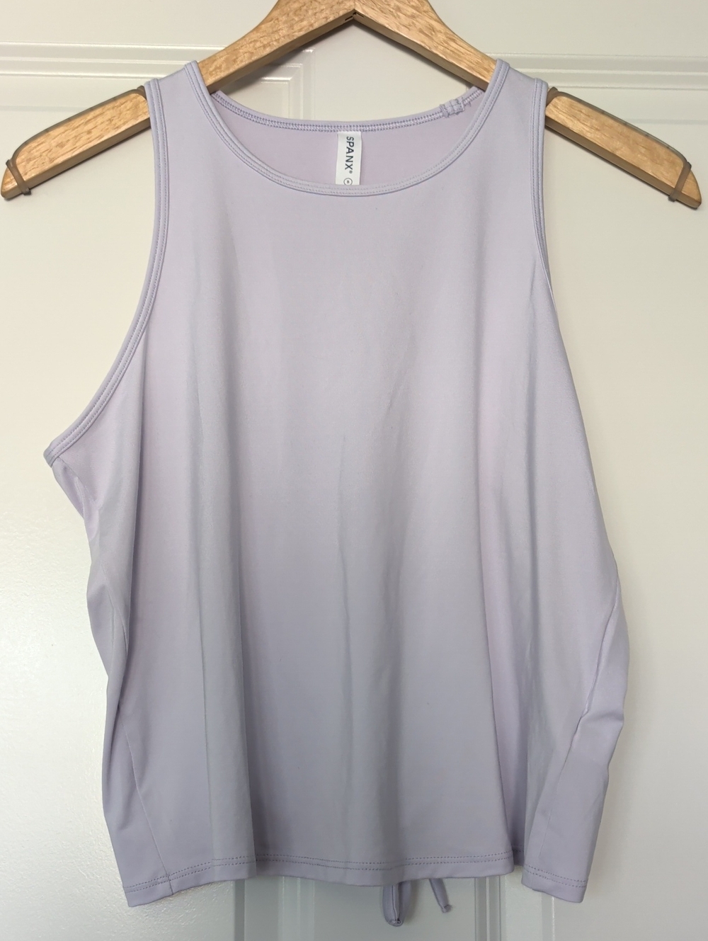 SPANX Lavender Athletic Tank Top